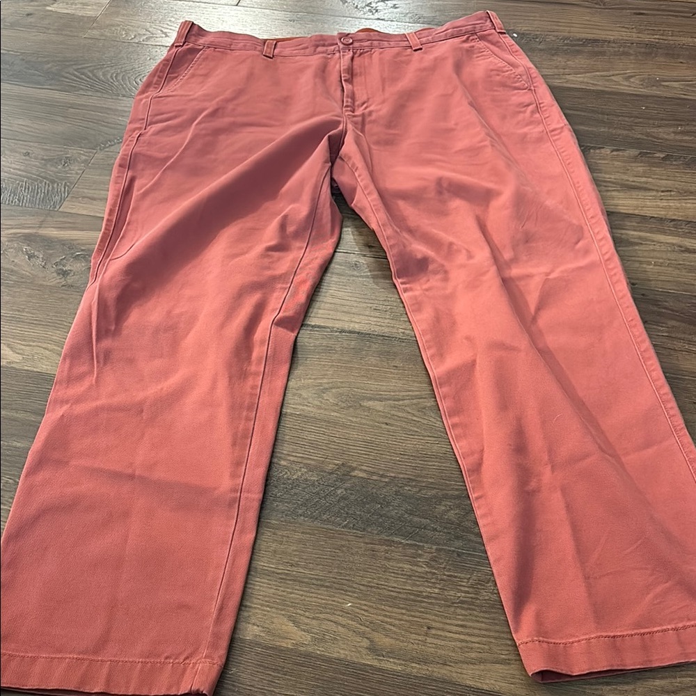J. Crew Pink Chinos Classic Straight Fit